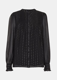 Metallic Stripe Shirt