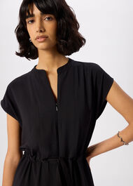 Sleeveless Drawstring Jumpsuit