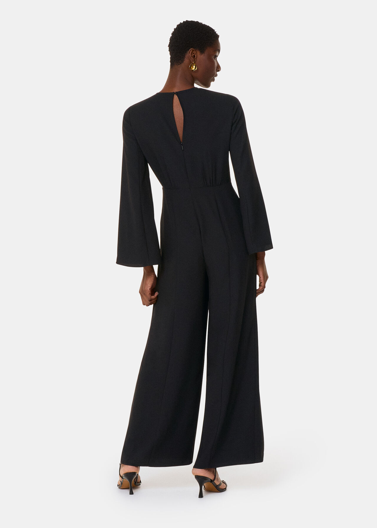 Petite Bonnie Gathered Jumpsuit