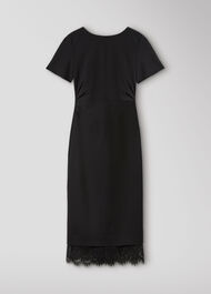 Ponte Detachable Lace Dress