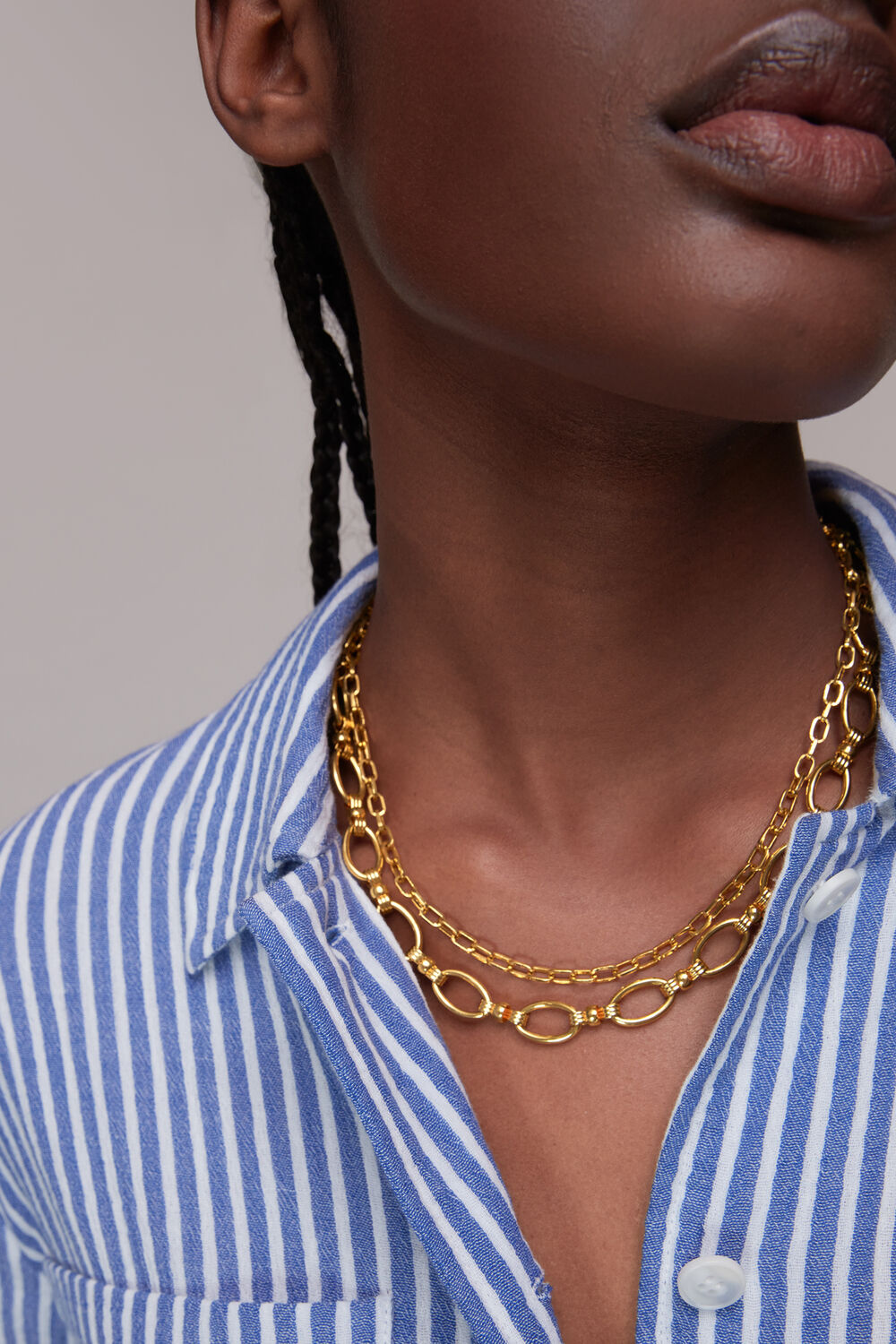 Oval Chain Necklace