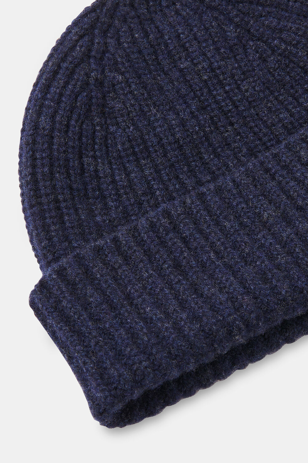 Navy Lambswool Hat