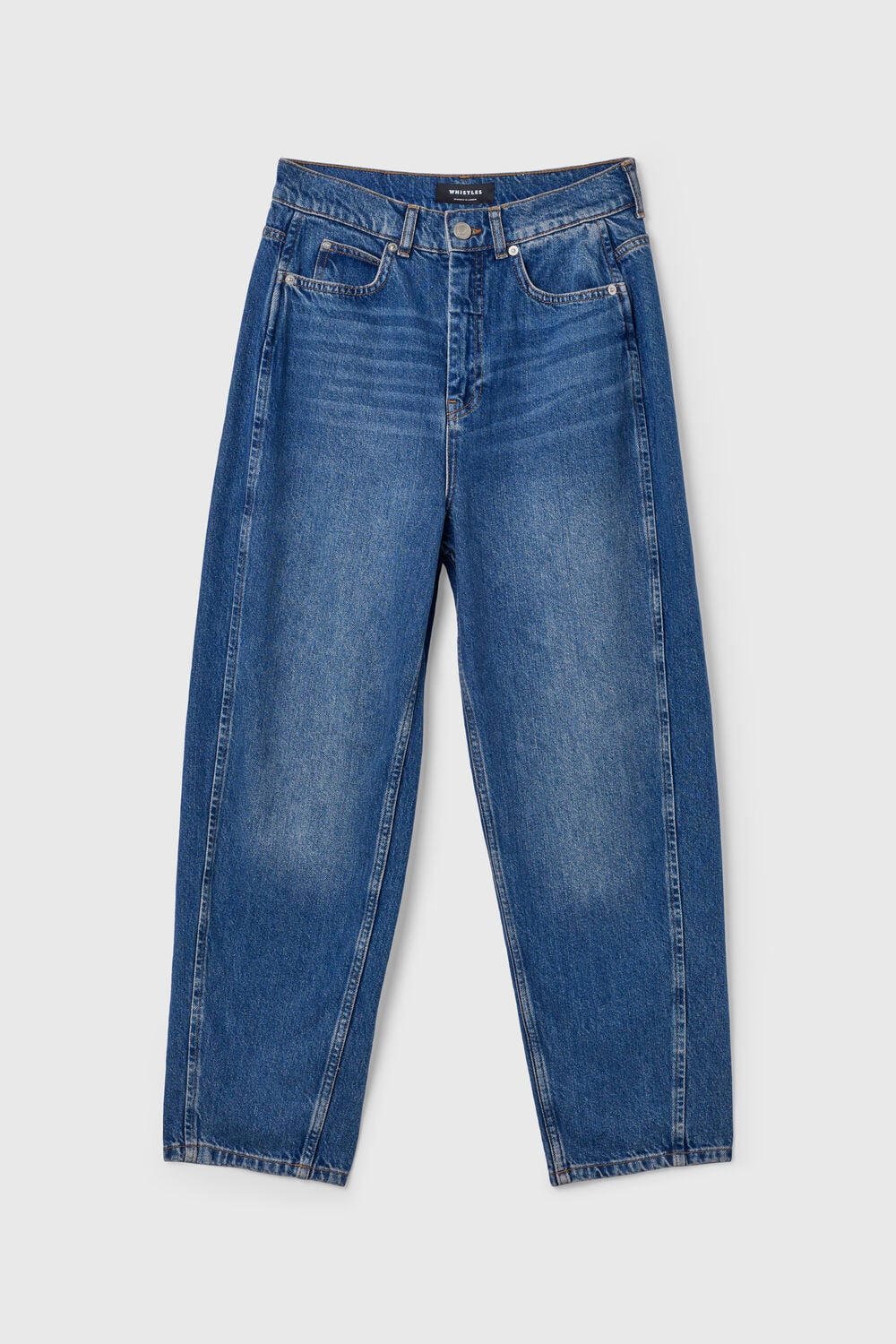 Petite Authentic Barrel Leg Jean