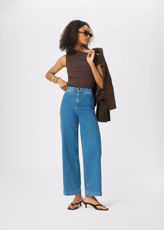 Denim Stretch Full Length Jean