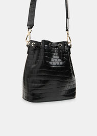 Giulia Croc Bucket Bag