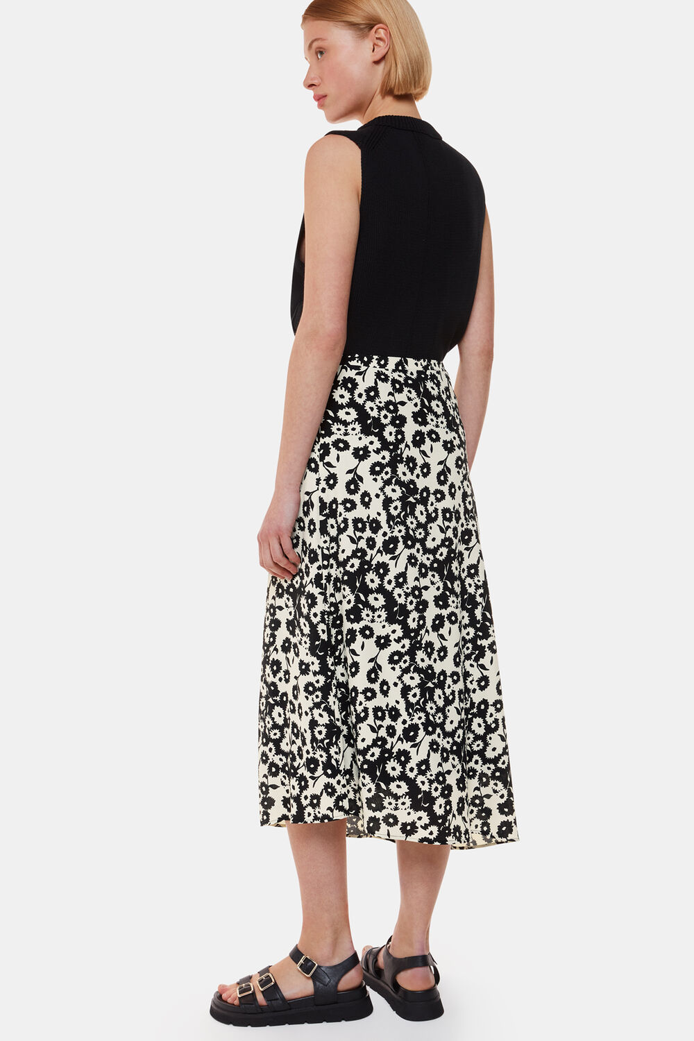 Riley Floral Print Skirt