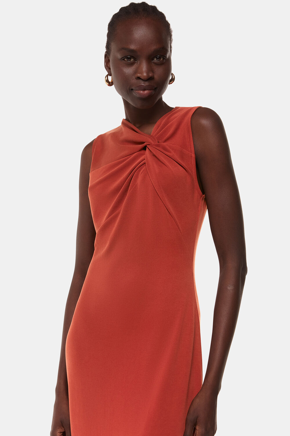 Saoirse Twist Jersey Dress