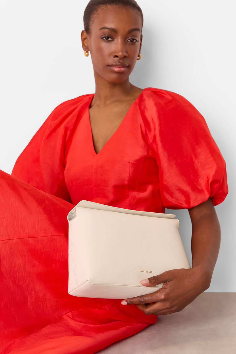 Fia Foldtop Clutch Bag