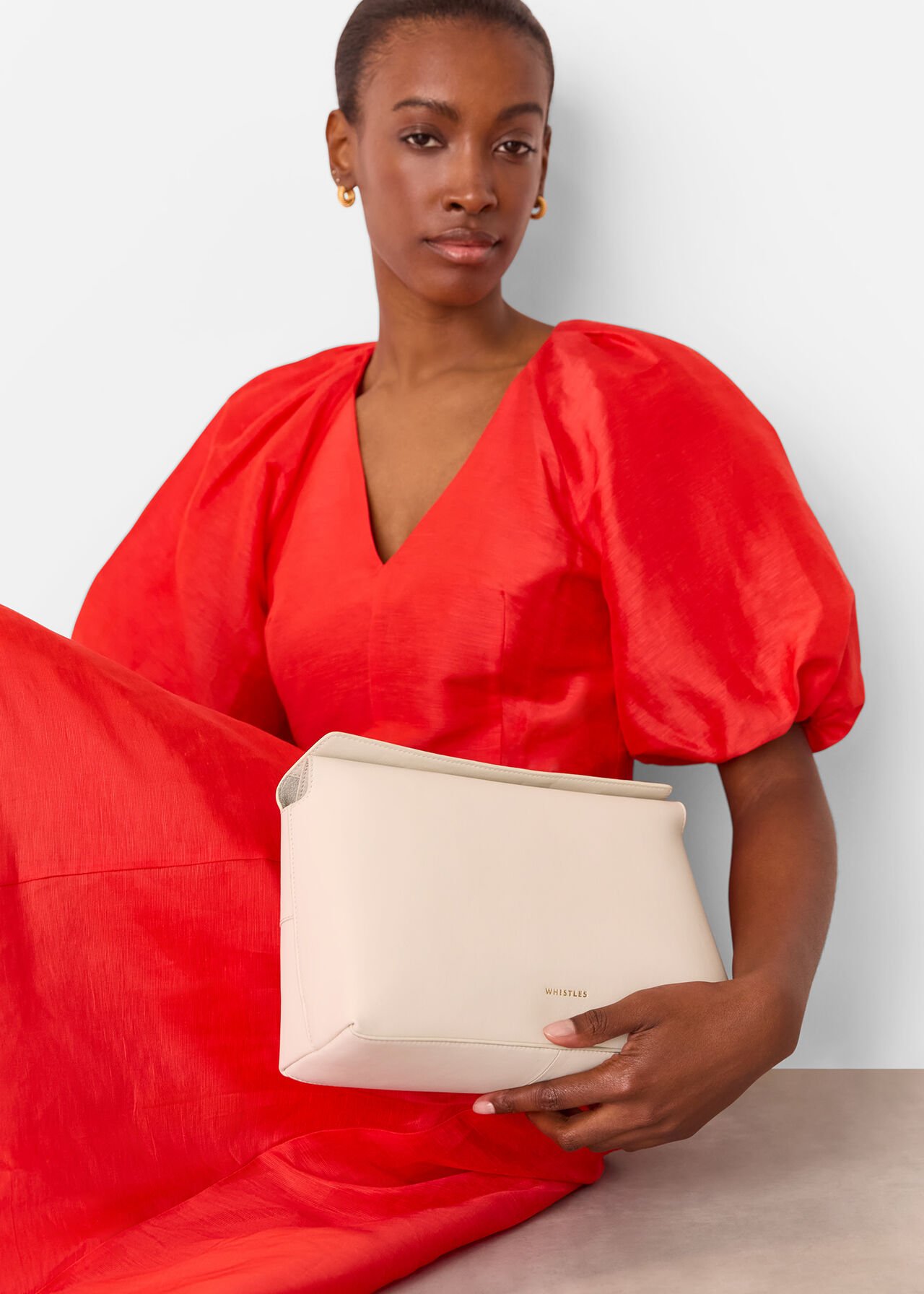 Fia Foldtop Clutch Bag