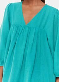 Petite Gloria Linen Blend Dress