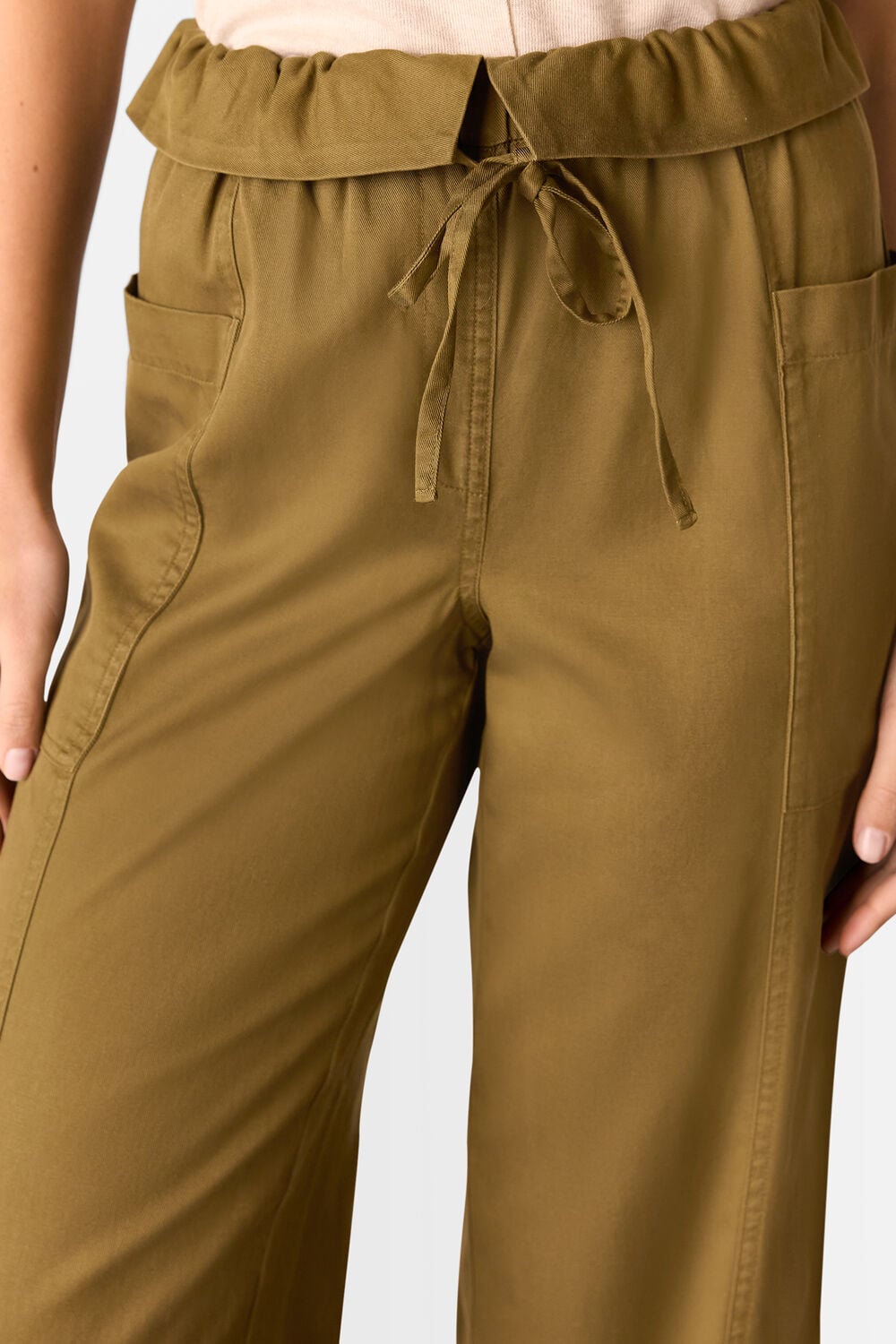 Paper Bag Waistband Trouser