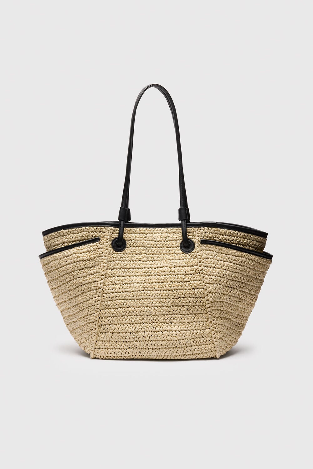 Zoelle Straw Tote Bag