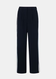 Crepe Side Stripe Trouser
