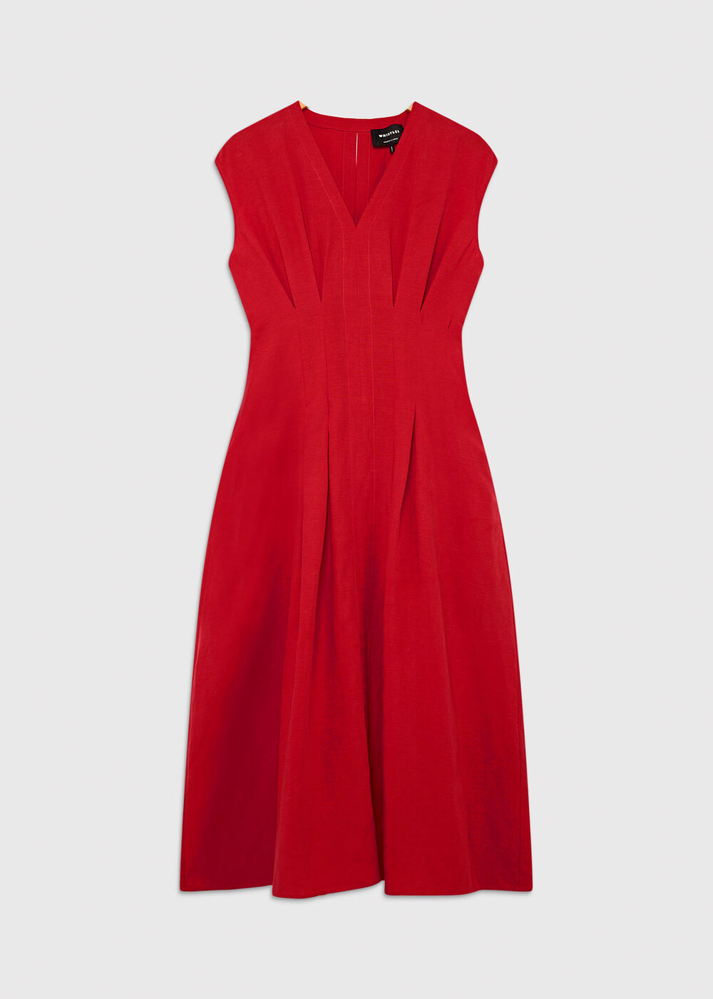 Panel Linen Blend Dress