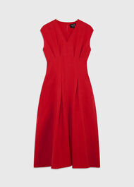 Panel Linen Blend Dress