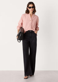 Textured Frill Shirt