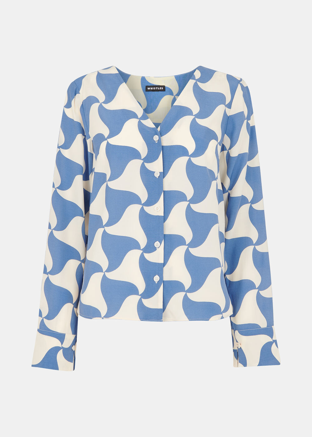 Spun Triangle Blouse