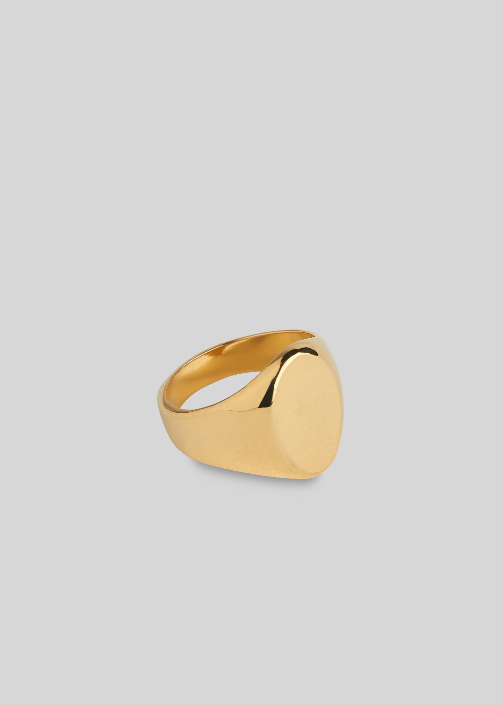 Gold/Multi Oval Signet Ring | WHISTLES 