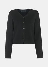 V Neck Button Front Cardigan
