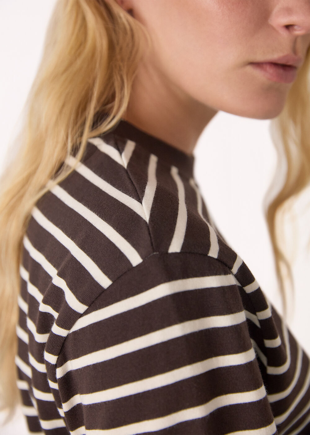 Stripe Cotton Jersey