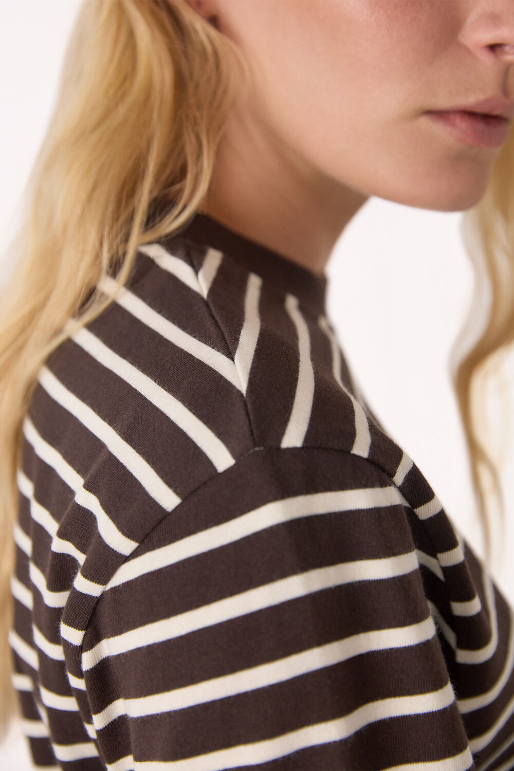 Stripe Cotton Jersey