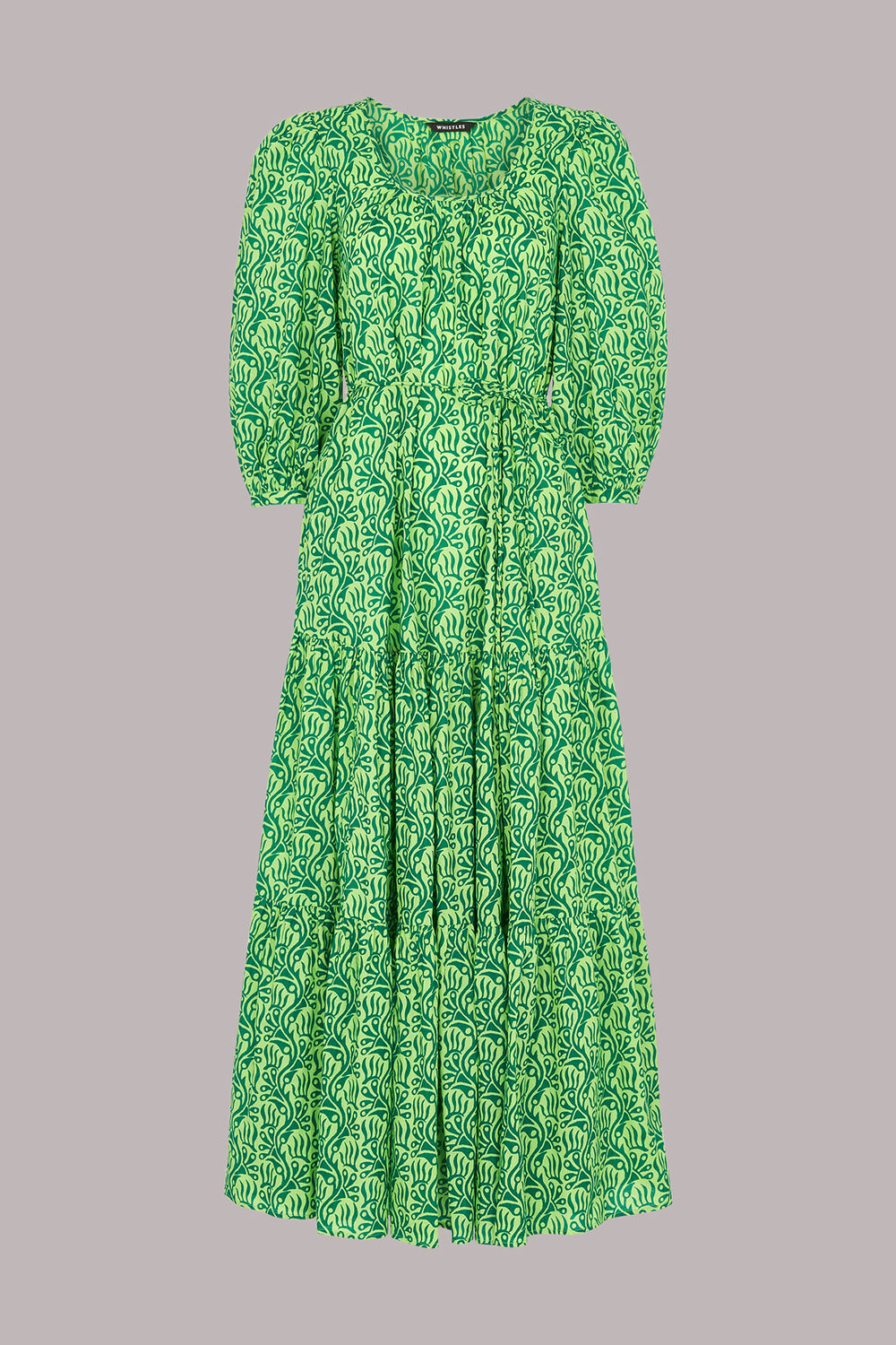 Climbing Vine Trapeze Dress