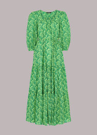 Climbing Vine Trapeze Dress