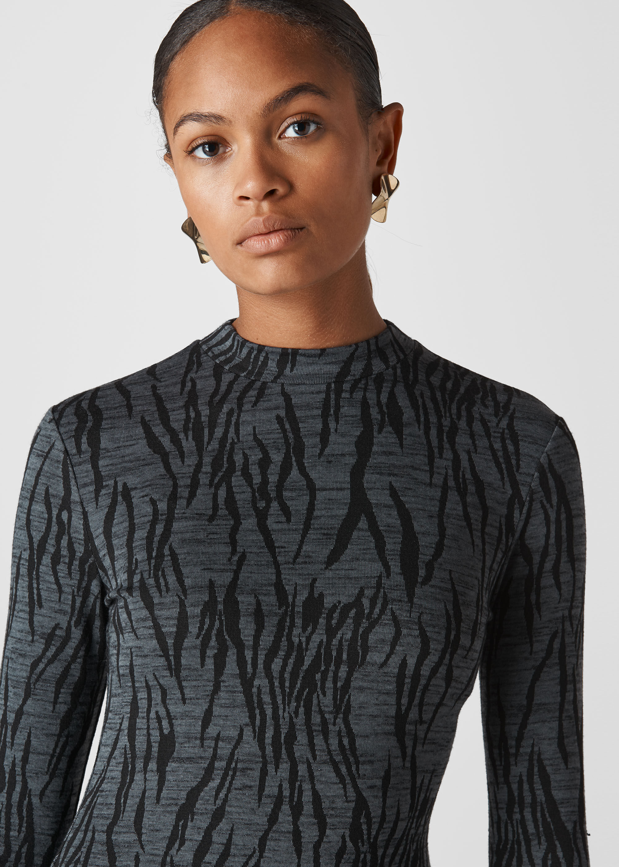whistles zebra dress