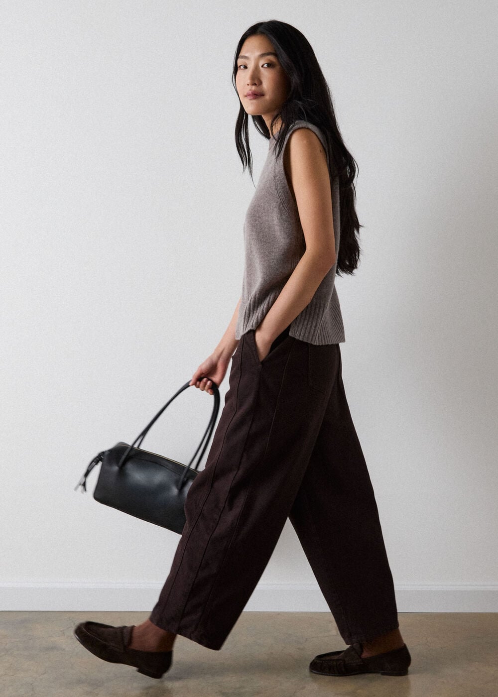 Wool Sleeveless Tank