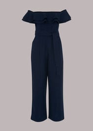 Tabi Linen Bardot Jumpsuit