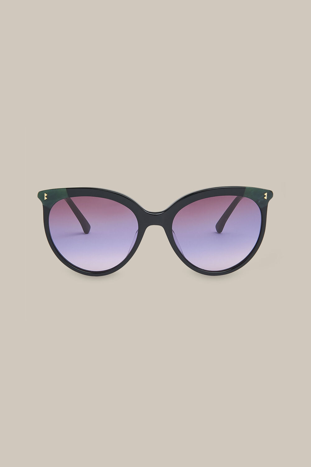 Black Maya Cat Eye Sunglasses