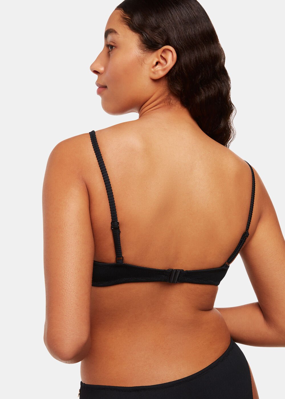 Ribbed Underwire Bikini Top