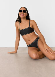 Piper Contrast Bikini Bottom