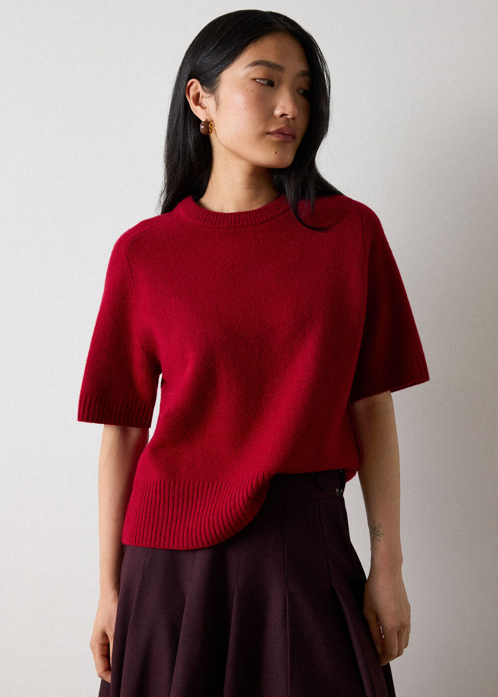 Wool Knitted Tee