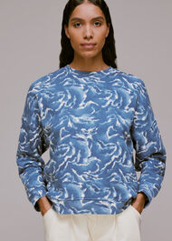 Watercolour Zebra Sweat