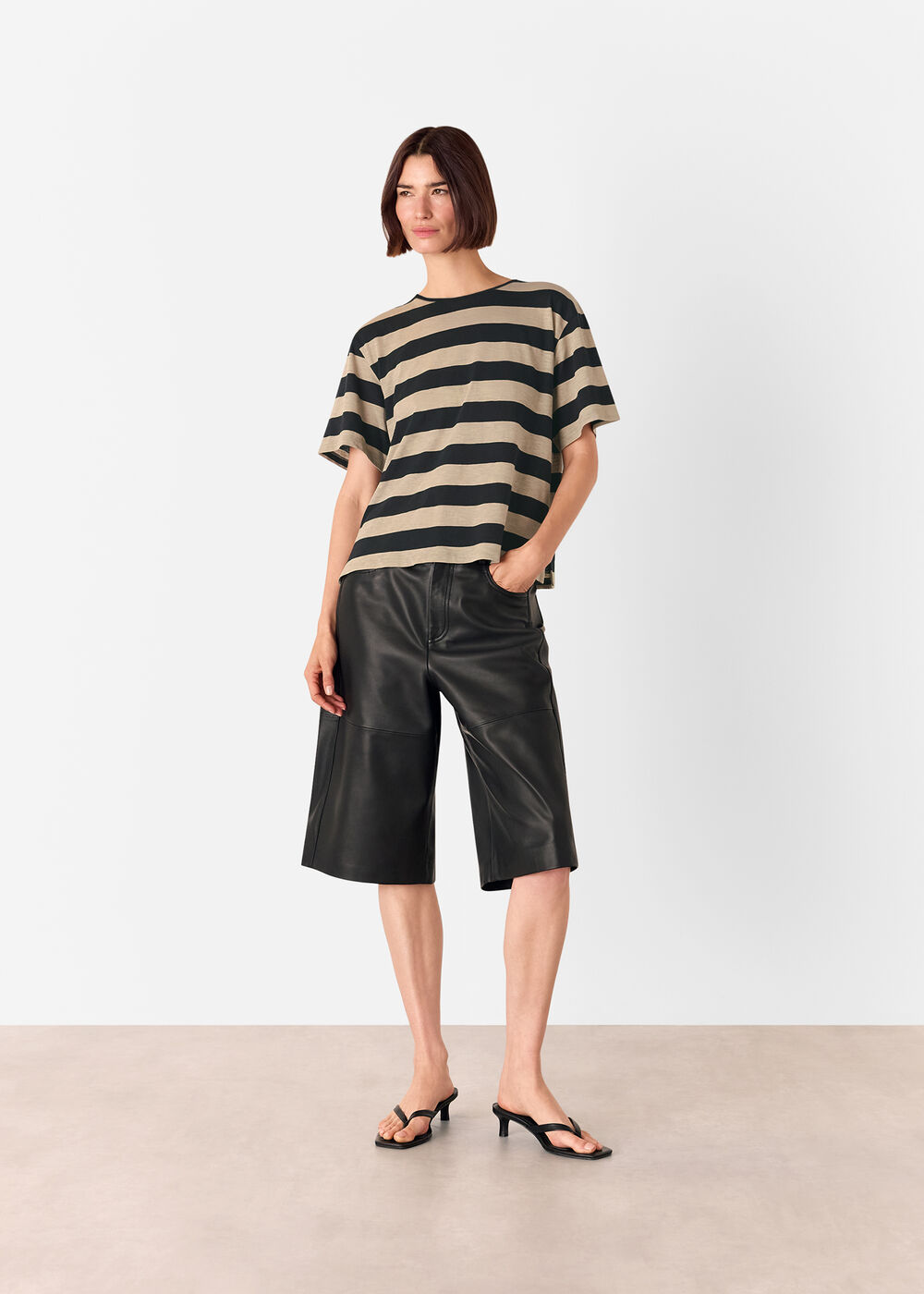 Wide Stripe Tee