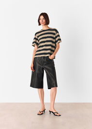Wide Stripe Tee