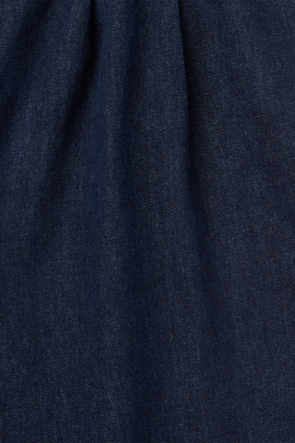 Cotton Wide Leg Pleat Trouser
