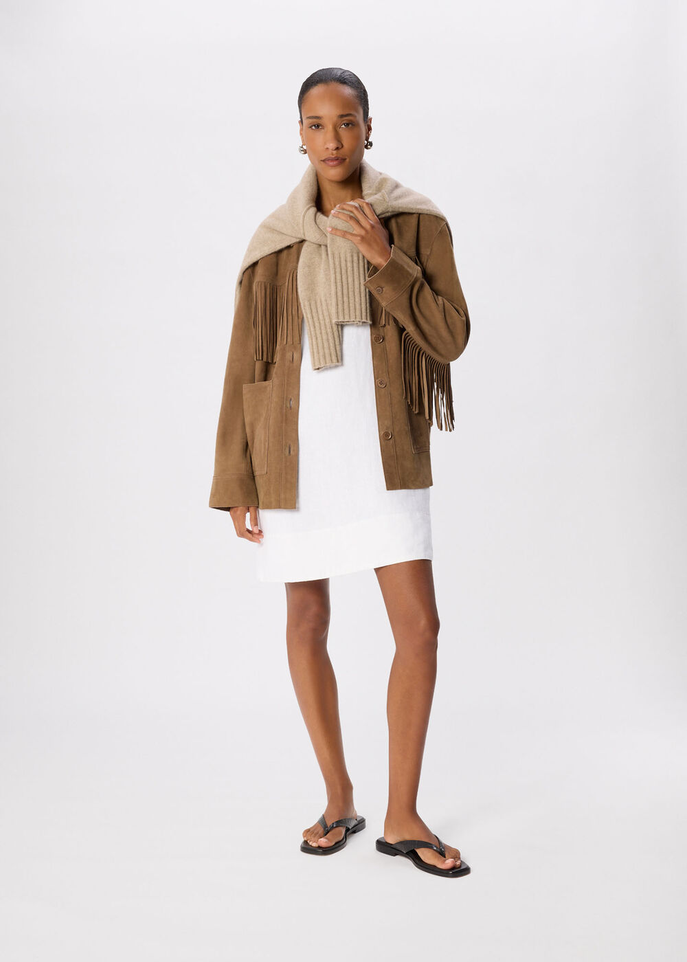 Swing Linen Mini Dress