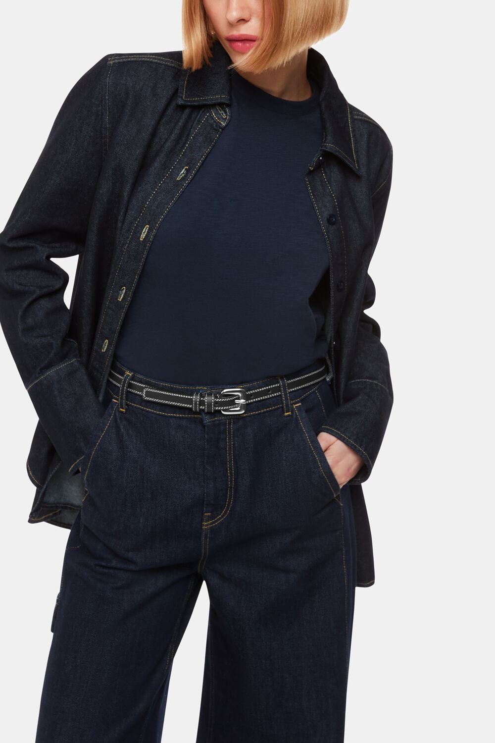 Square Buckle Belt