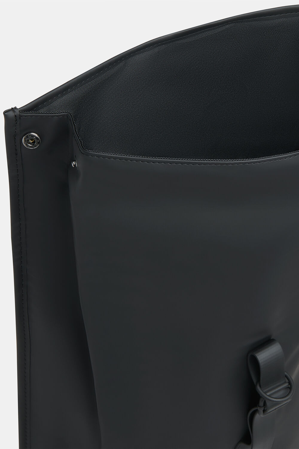 Black Rains Roll Top Backpack