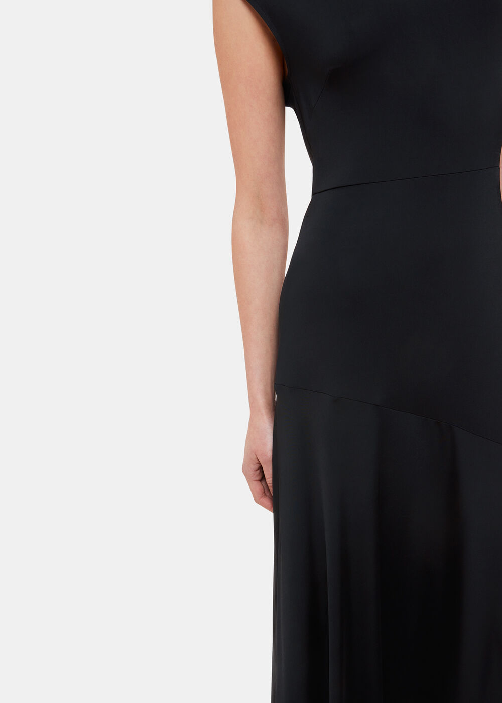 Iris Asymmetric Jersey Dress
