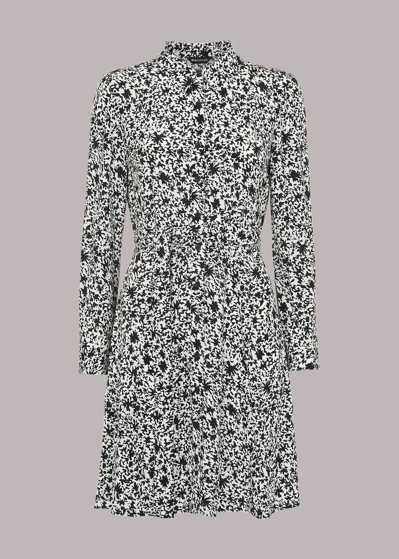 Eucalyptus Print Shirt Dress