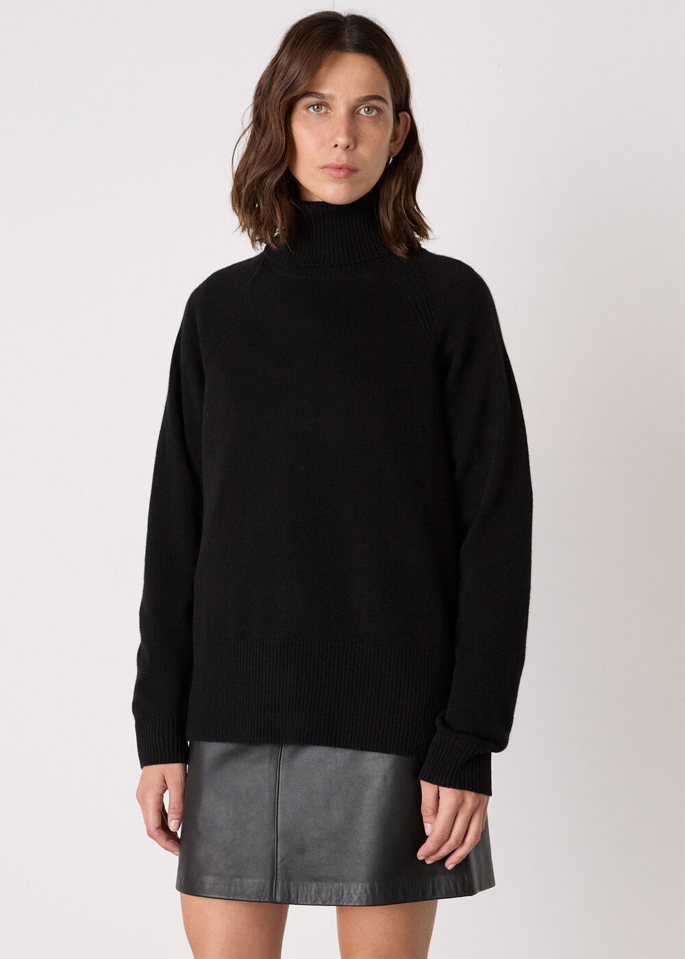 Cashmere Roll Neck