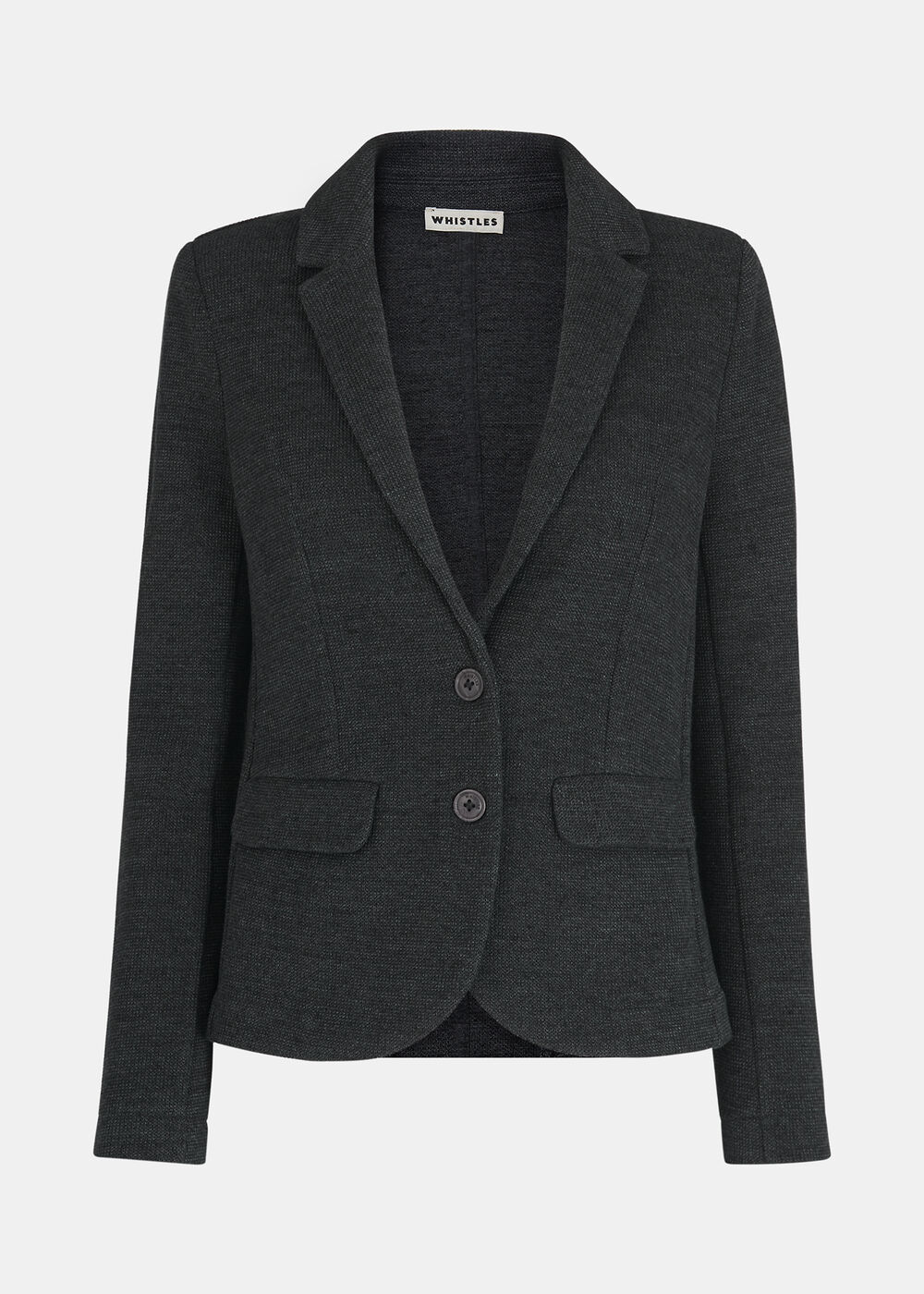 Slim Jersey Jacket Dark Grey