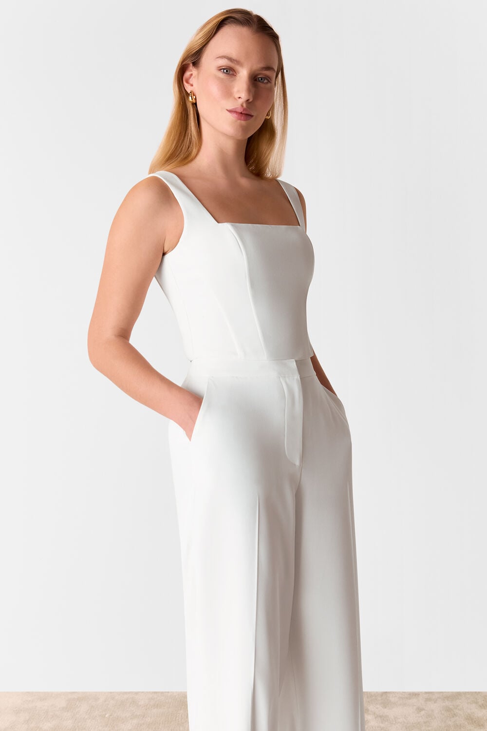 Ivory Andie Wedding Trouser