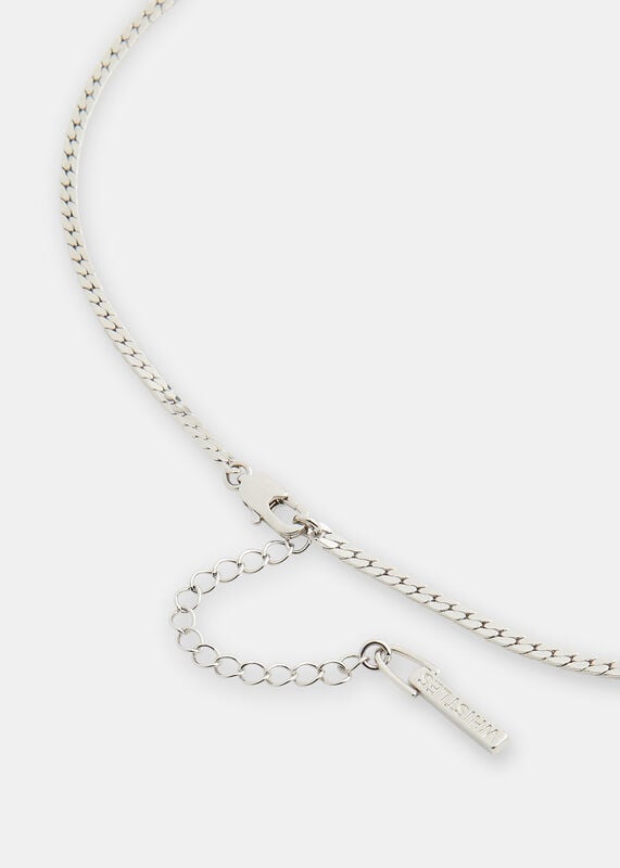 Silver Classic Snake Chain Necklace