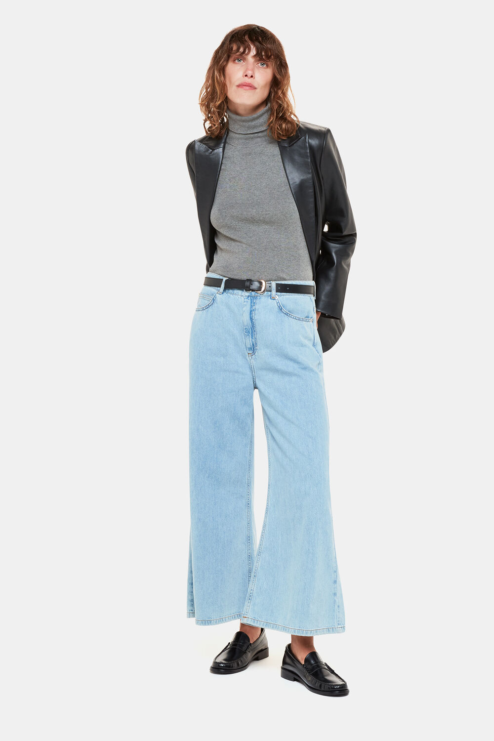 Maja Knitted Polo Neck Knit