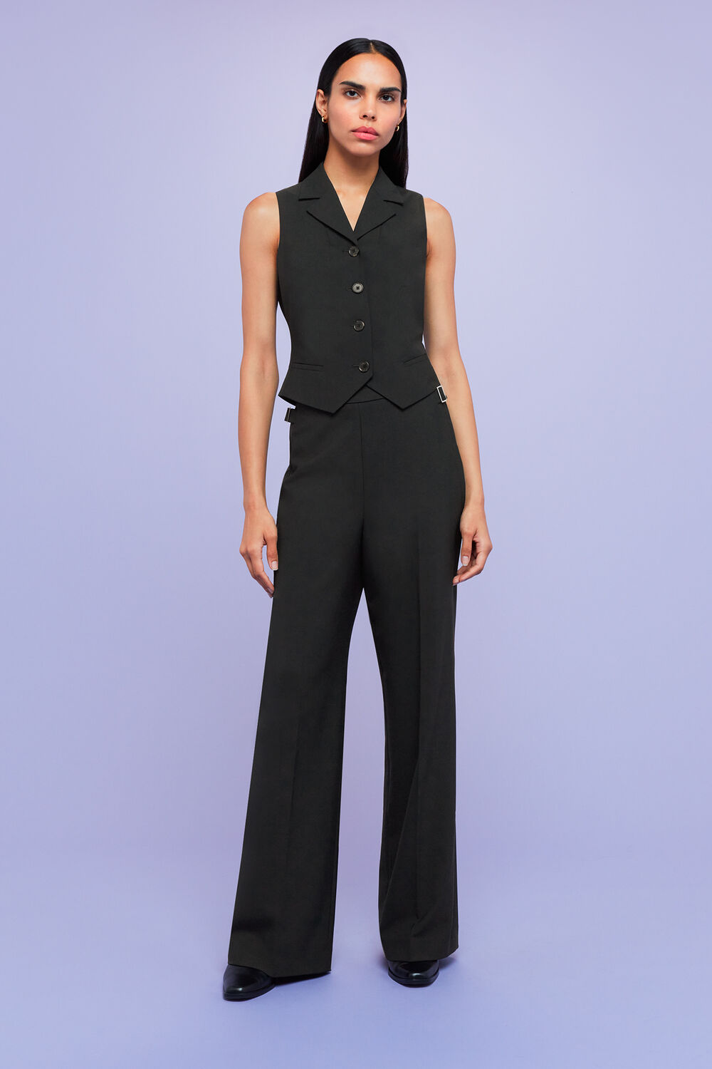 Sia Wool Blend Waistcoat