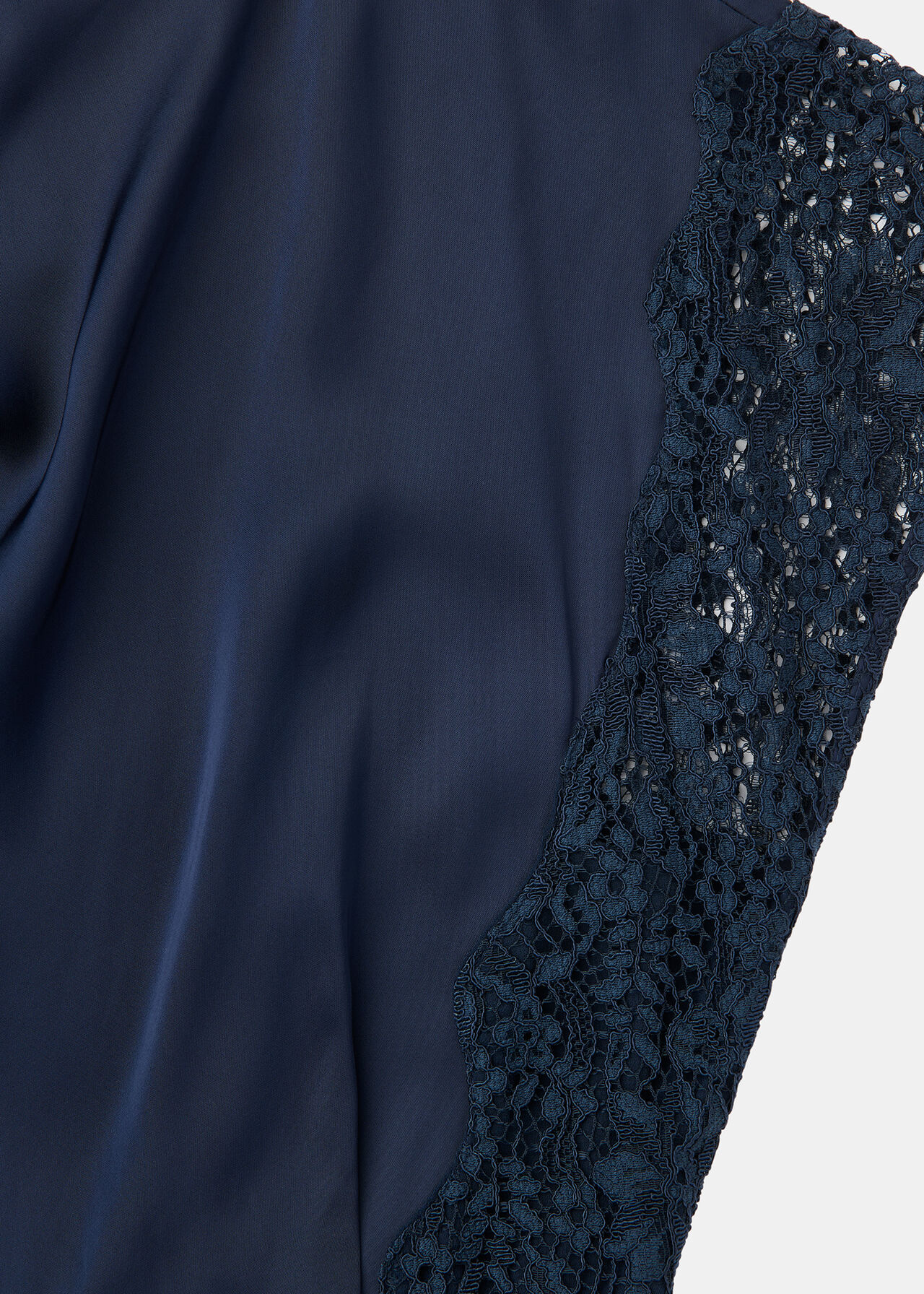 Satin Lace Occasion Jumpsuit